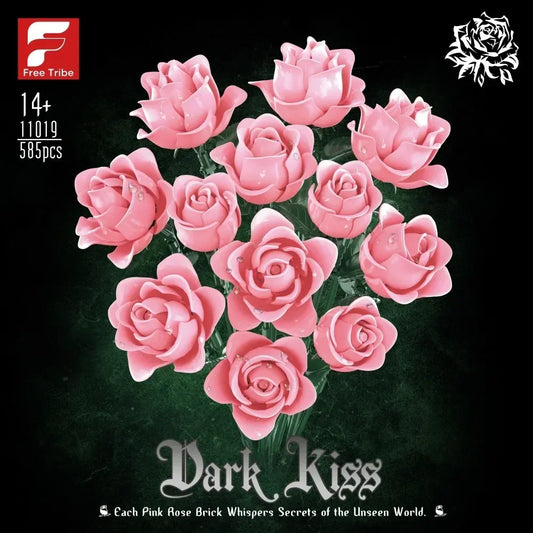 - SAINT VALENTIN - Bouquet de 12 Roses rose