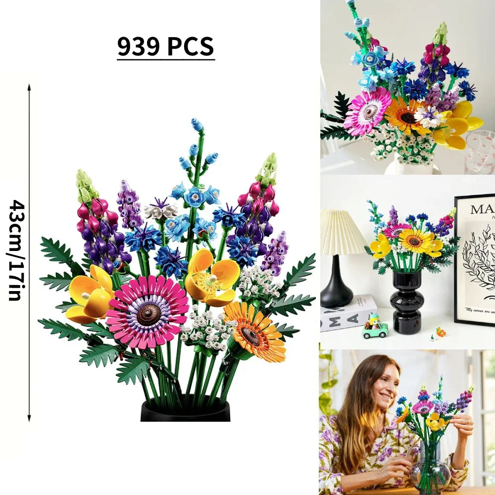 - SAINT VALENTIN - Bouquet de fleurs