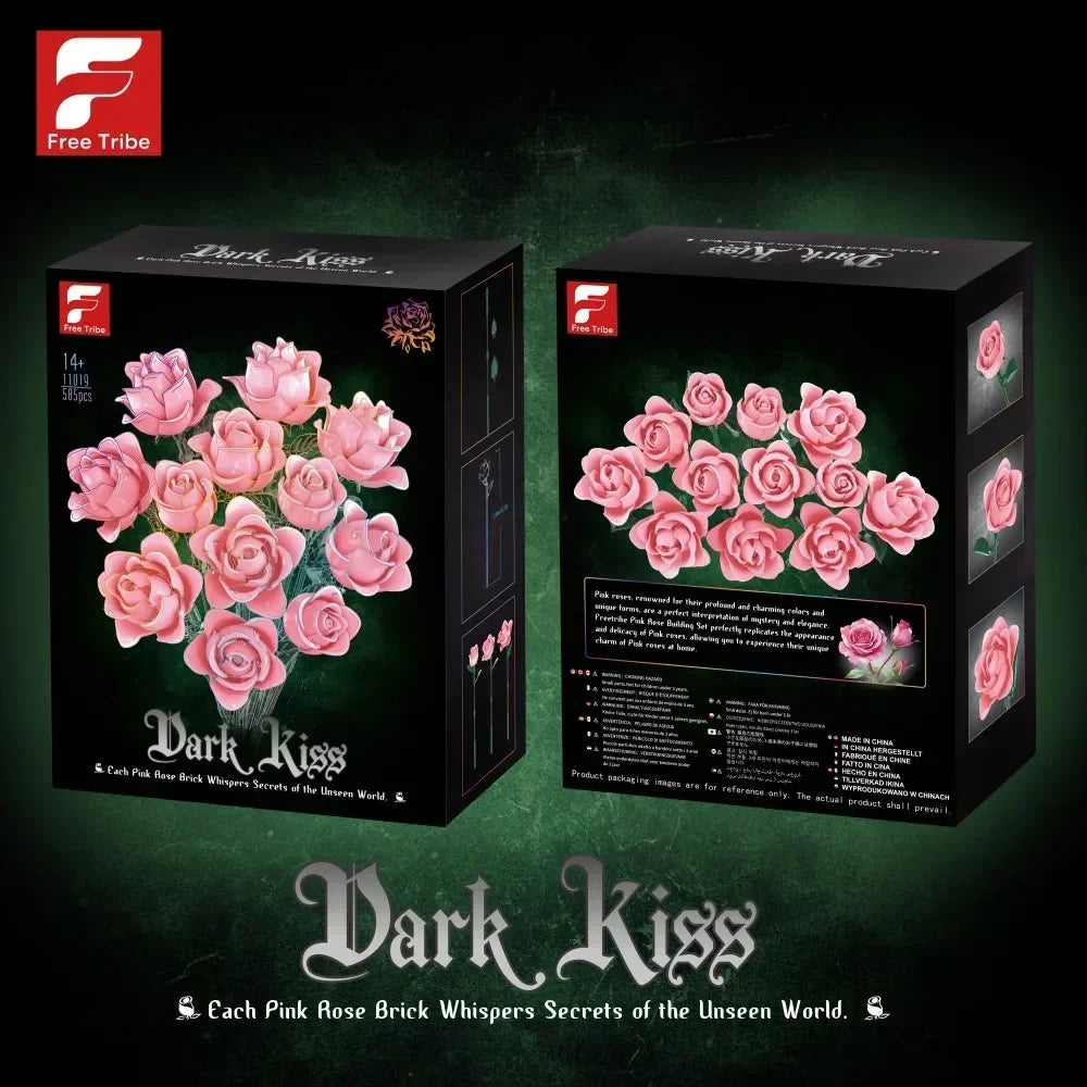 - SAINT VALENTIN - Bouquet de 12 Roses rose
