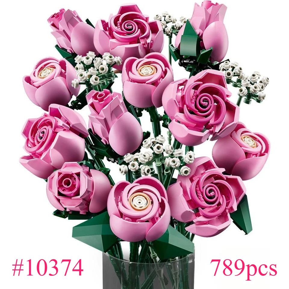 - SAINT VALENTIN - Bouquet de roses 789pcs.