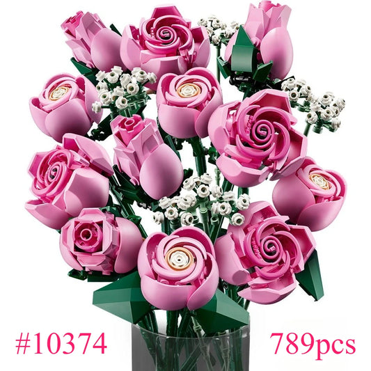 - SAINT VALENTIN - Bouquet de roses 789pcs.
